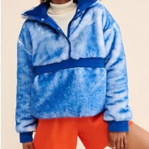 House of Sunny Vibrant Blue Pullover